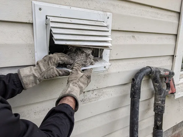 Dryer Exhaust Vent Cleaning in Mansfield