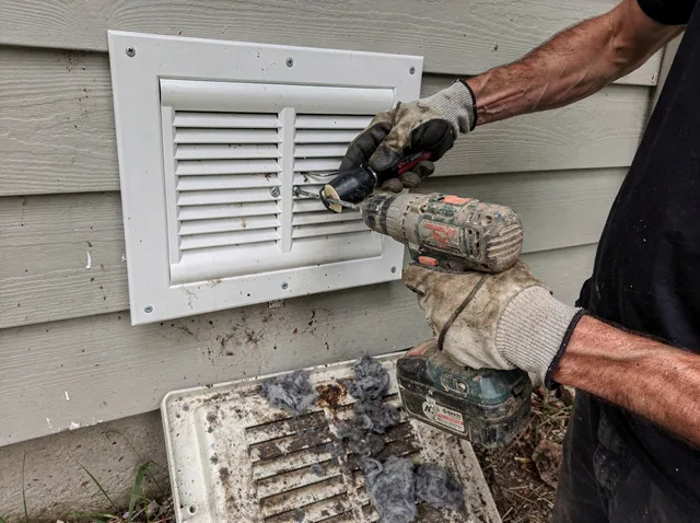 Dryer Vent Cover Replacement in Mansfield