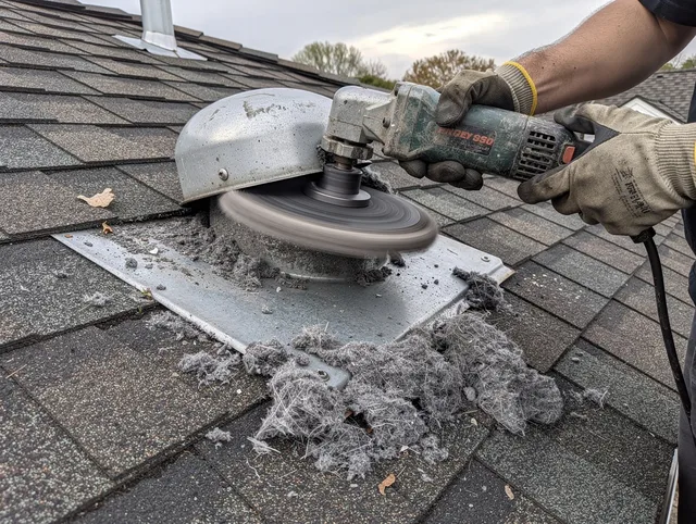 Expert roof dryer vent cleaning by Mansfield Dryer Vent Cleaning in Mansfield