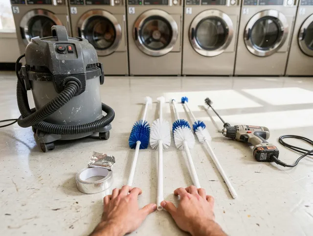 Commercial-grade dryer vent cleaning by Mansfield Dryer Vent Cleaning in Mansfield