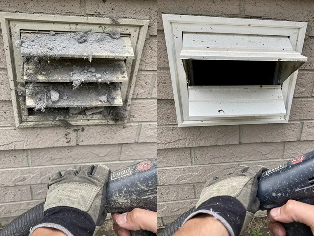 Professional dryer exhaust vent cleaning by Mansfield Dryer Vent Cleaning in Mansfield