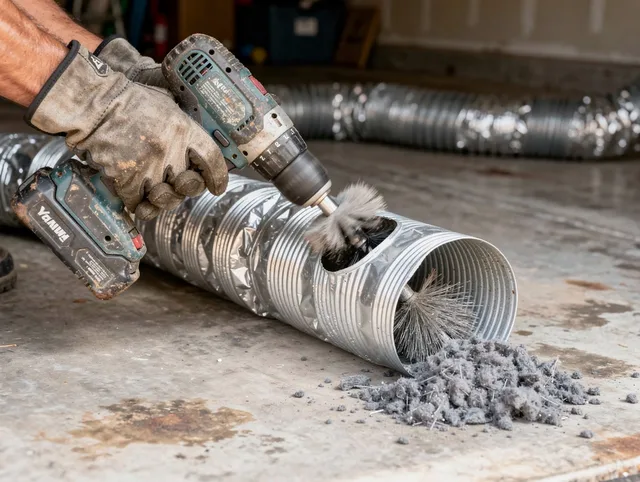 Professional duct cleaning by Mansfield Dryer Vent Cleaning in Mansfield