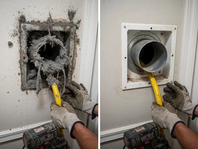 Expert gas dryer vent cleaning by Mansfield Dryer Vent Cleaning in Mansfield